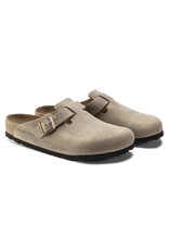 BIRKENSTOCK BOSTON SOFT FOOTBED OILED LEATHER-TOBACCO BROWN