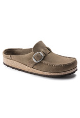 BIRKENSTOCK BUCKLEY SUEDE LEATHER-GRAY TAUPE