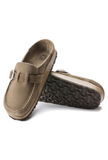 BIRKENSTOCK BUCKLEY SUEDE LEATHER-GRAY TAUPE