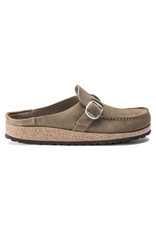 BIRKENSTOCK BUCKLEY SUEDE LEATHER-GRAY TAUPE