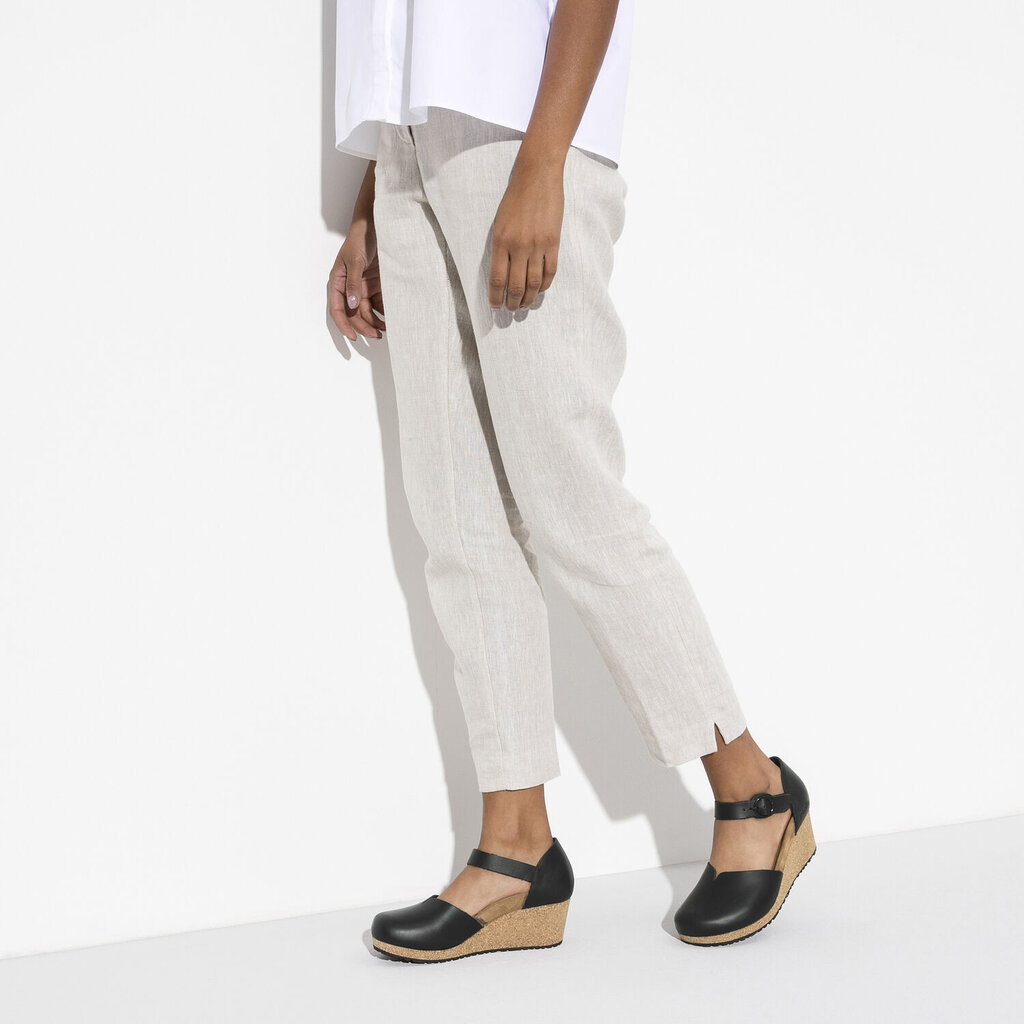 BIRKENSTOCK MARY LEATHER-BLACK