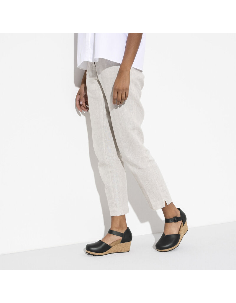 BIRKENSTOCK MARY LEATHER-BLACK