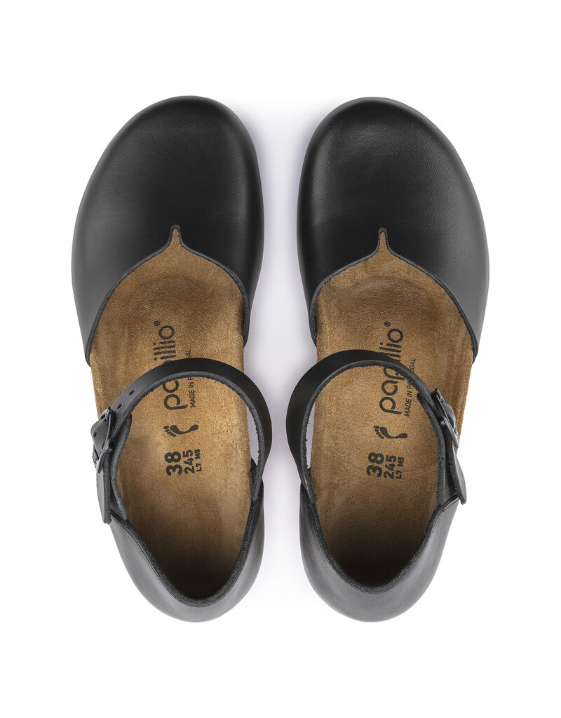 BIRKENSTOCK MARY LEATHER-BLACK