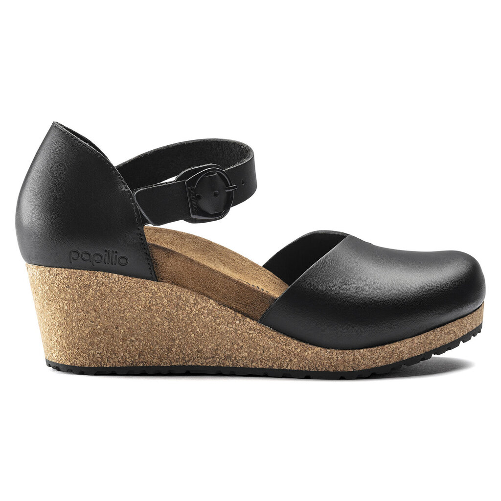BIRKENSTOCK MARY LEATHER-BLACK