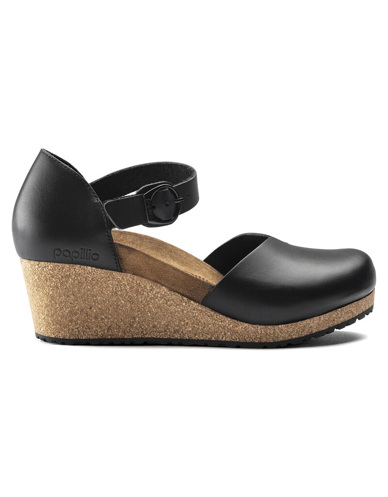 BIRKENSTOCK MARY LEATHER-BLACK