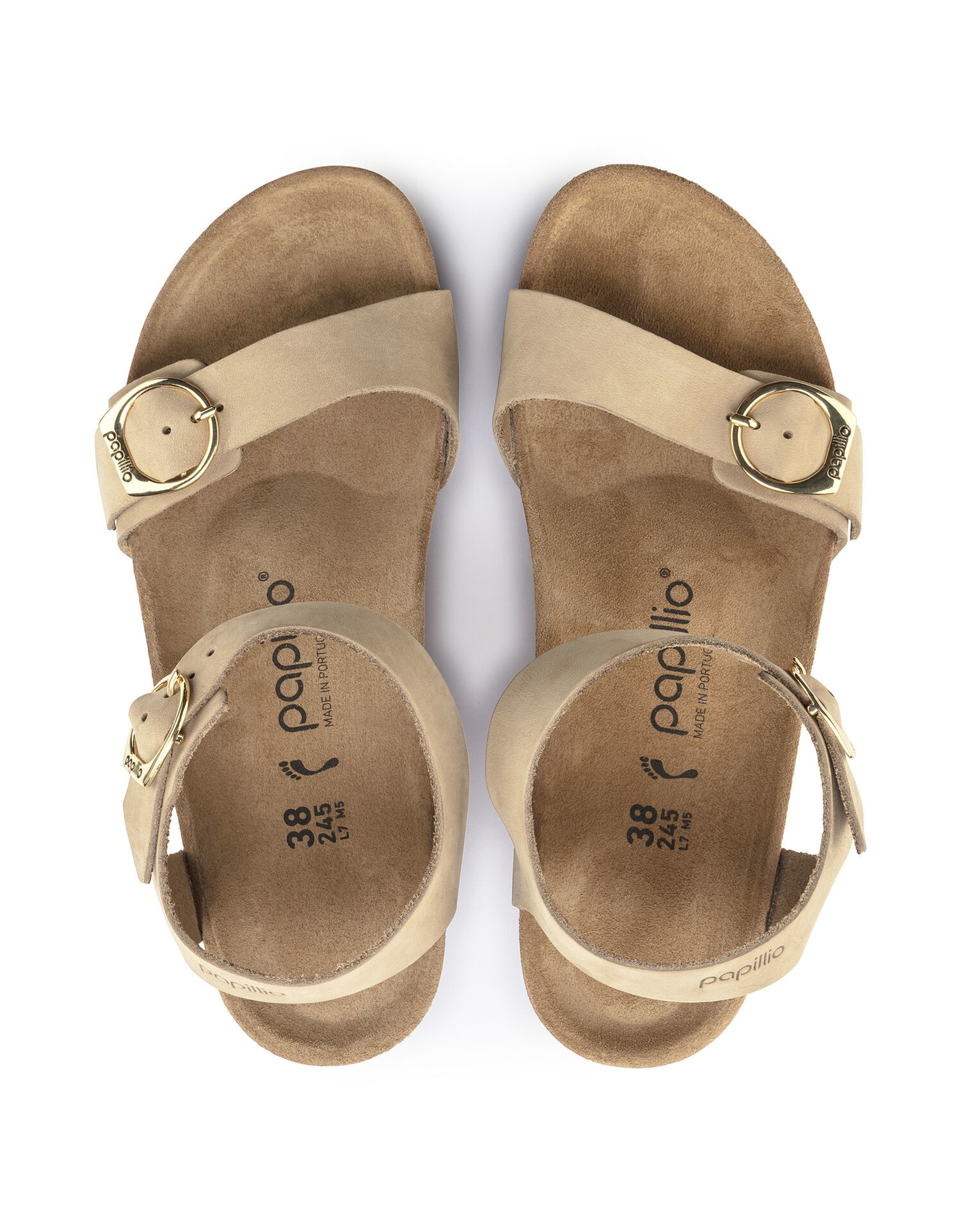 BIRKENSTOCK SOLEY NUBUCK-SANDCASTLE