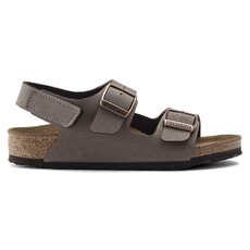 BIRKENSTOCK MILANO HL KIDS BIRKIBUC-MOCHA