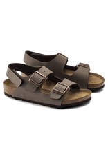 BIRKENSTOCK MILANO HL KIDS BIRKIBUC-MOCHA