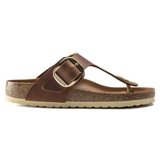 BIRKENSTOCK GIZEH BIG BUCKLE LEATHER-COGNAC - BEND SHOE CO