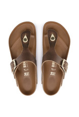 BIRKENSTOCK GIZEH BIG BUCKLE LEATHER-COGNAC - BEND SHOE CO