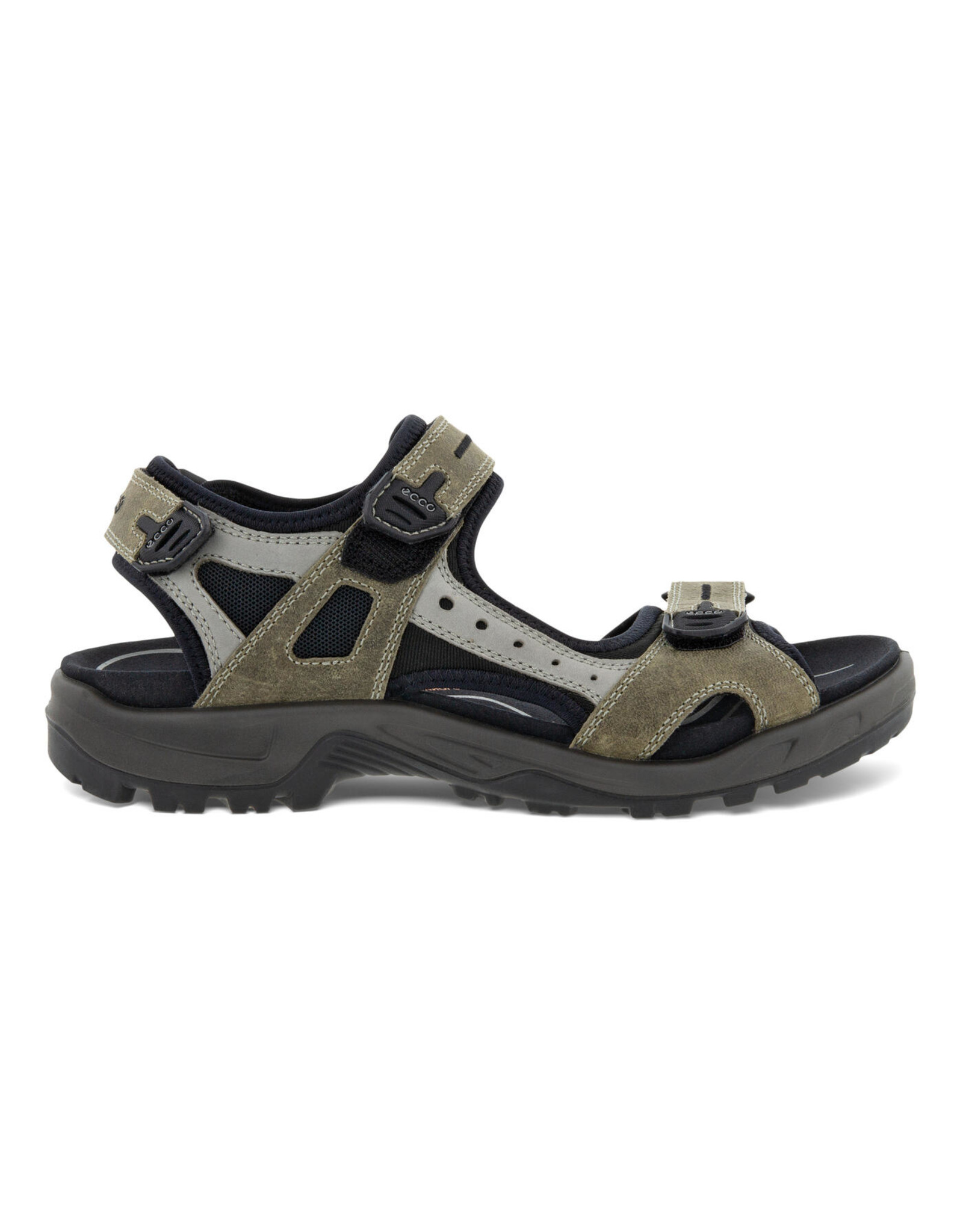 ECCO MEN'S YUCATAN SANDAL-VETIVER/WILD DOVE