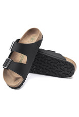 BIRKENSTOCK WOMEN'S ARIZONA VEGAN BIRKIBUC-BLACK