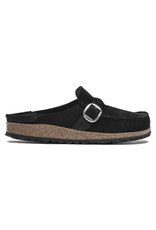 BIRKENSTOCK WOMEN'S BUCKLEY SUEDE LEATHER-BLACK