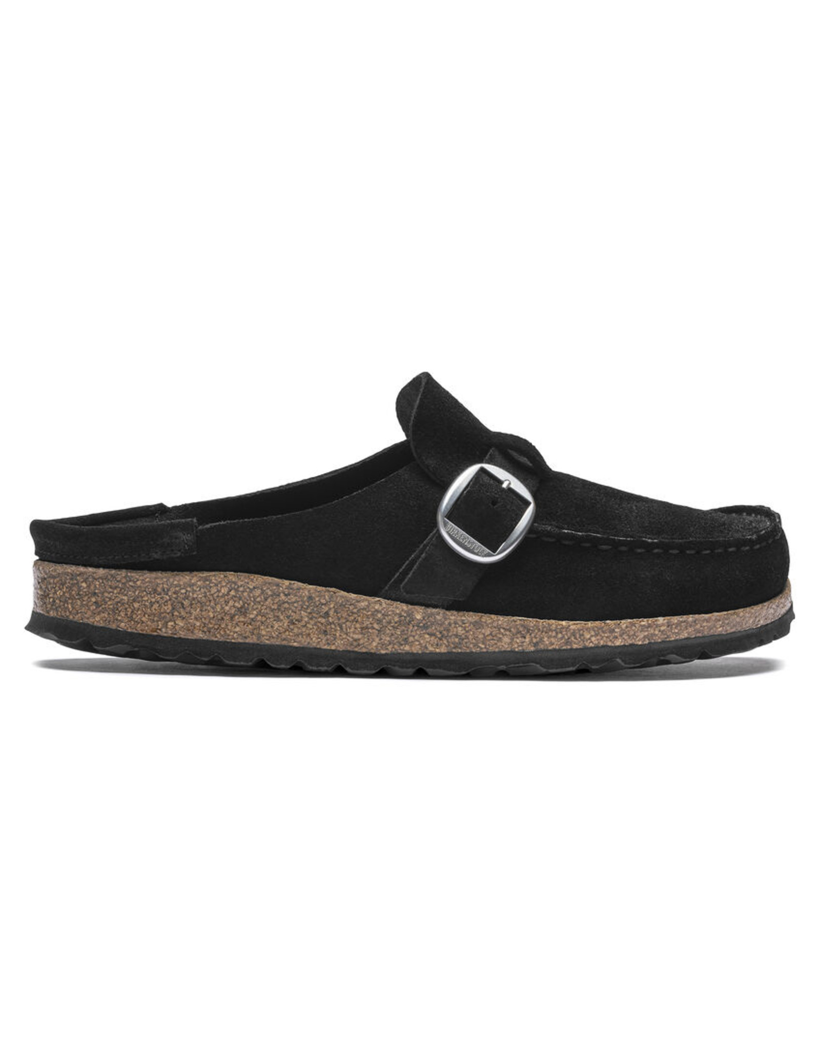 BIRKENSTOCK WOMEN'S BUCKLEY SUEDE LEATHER-BLACK