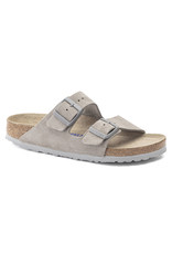 BIRKENSTOCK ARIZONA SOFT FOOTBED SUEDE LEATHER-STONE COIN