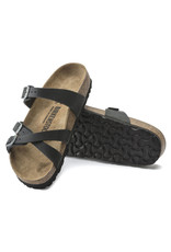 BIRKENSTOCK FRANCA OILED LEATHER-BLACK