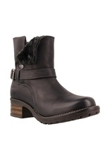 TAOS WOMEN'S COMBO LEATHER BOOT-BLACK