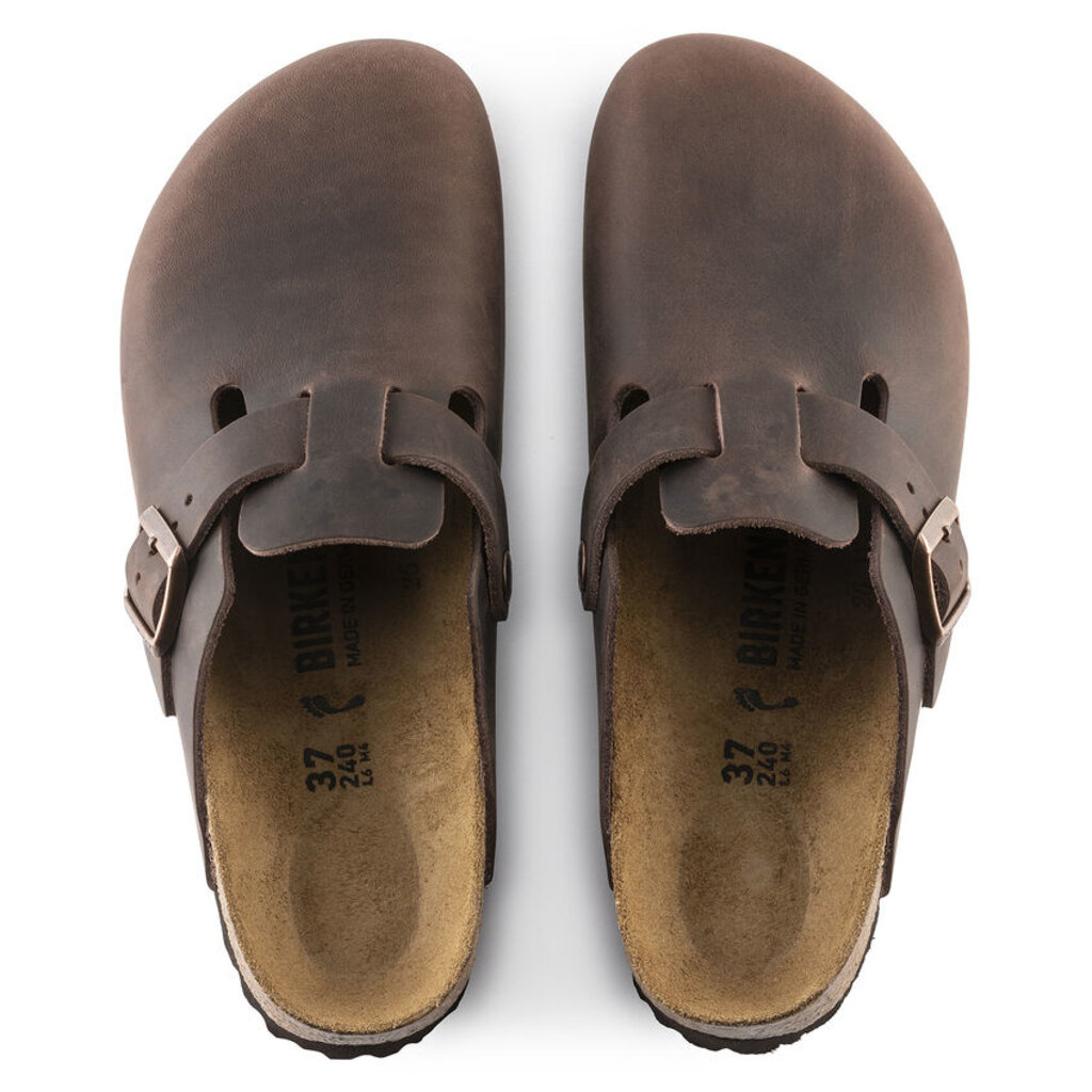 BIRKENSTOCK BOSTON OILED LEATHER-HABANA | BEND SHOE CO