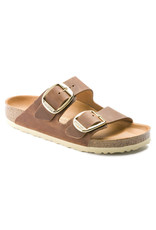 BIRKENSTOCK ARIZONA BIG BUCKLE OILED LEATHER-COGNAC