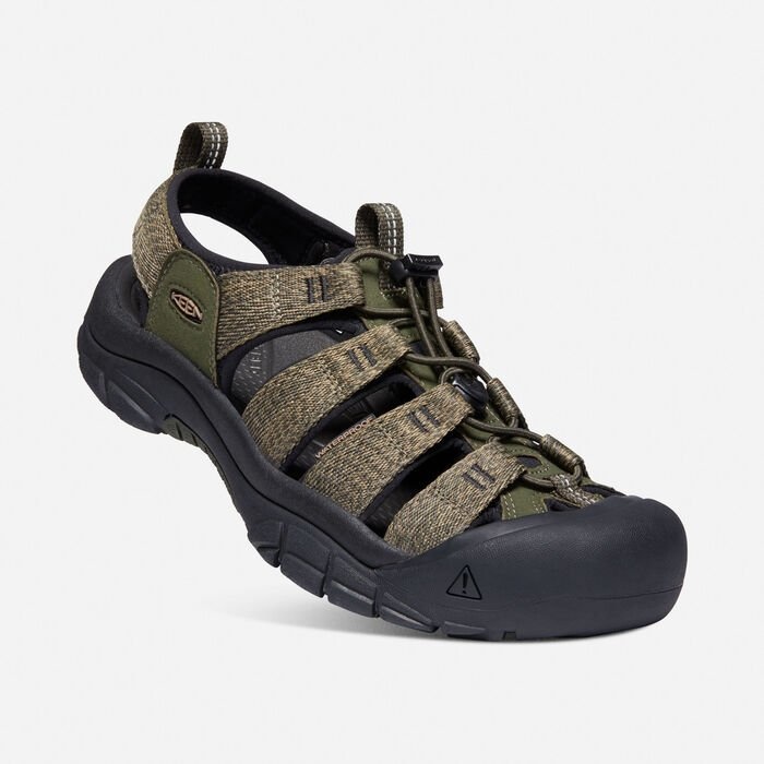 KEEN MEN'S NEWPORT H2-FOREST NIGHT/BLACK