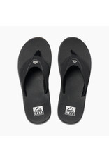 REEF MEN'S FANNING-BLACK/SILVER