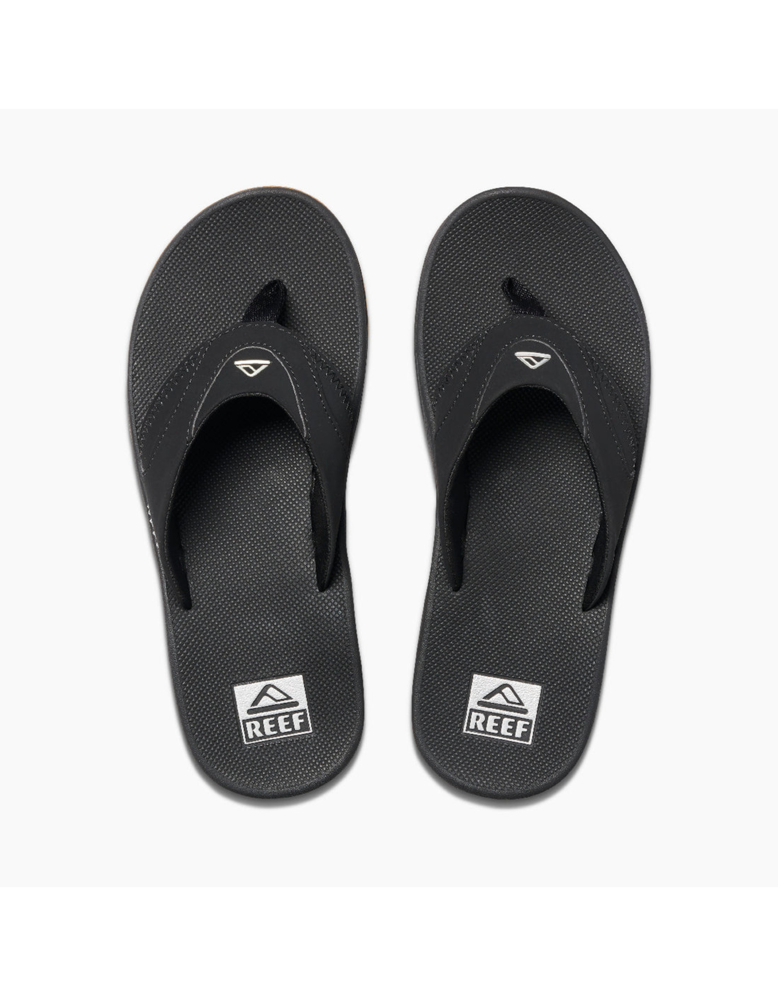 REEF MEN'S FANNING-BLACK/SILVER