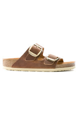 BIRKENSTOCK ARIZONA BIG BUCKLE OILED LEATHER-COGNAC