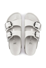 BIRKENSTOCK ARIZONA BIG BUCKLE NATURAL LEATHER-WHITE