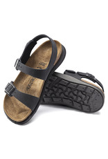 BIRKENSTOCK SONORA OILED LEATHER-BLACK