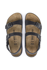 BIRKENSTOCK SONORA OILED LEATHER-BLACK