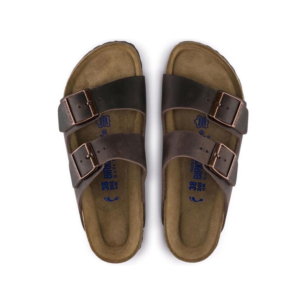 BIRKENSTOCK ARIZONA SOFT FOOTBED OILED LEATHER-HABANA | BEND SHOE CO