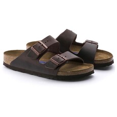 BIRKENSTOCK ARIZONA SOFT FOOTBED OILED LEATHER-HABANA | BEND SHOE CO