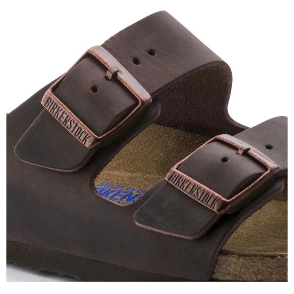 BIRKENSTOCK ARIZONA SOFT FOOTBED OILED LEATHER-HABANA | BEND SHOE CO