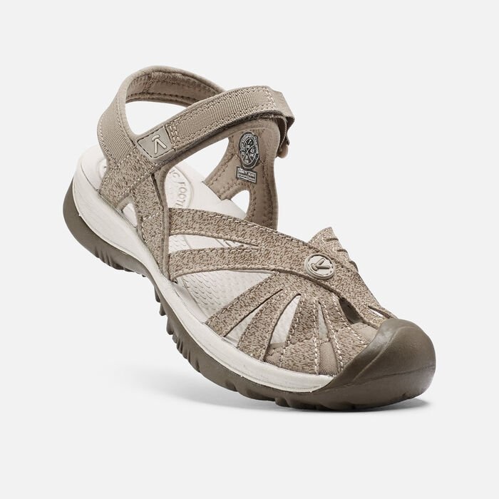 KEEN WOMEN'S ROSE SANDAL-BRINDLE/SHITAKE