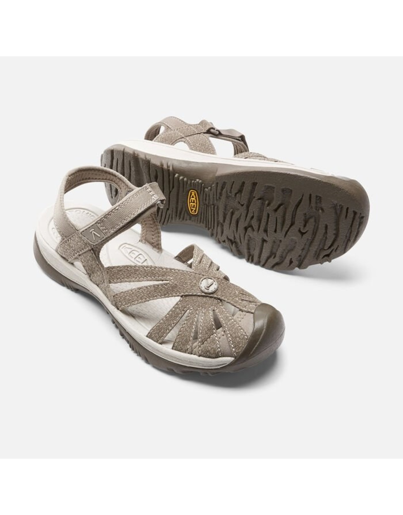 KEEN WOMEN'S ROSE SANDAL-BRINDLE/SHITAKE