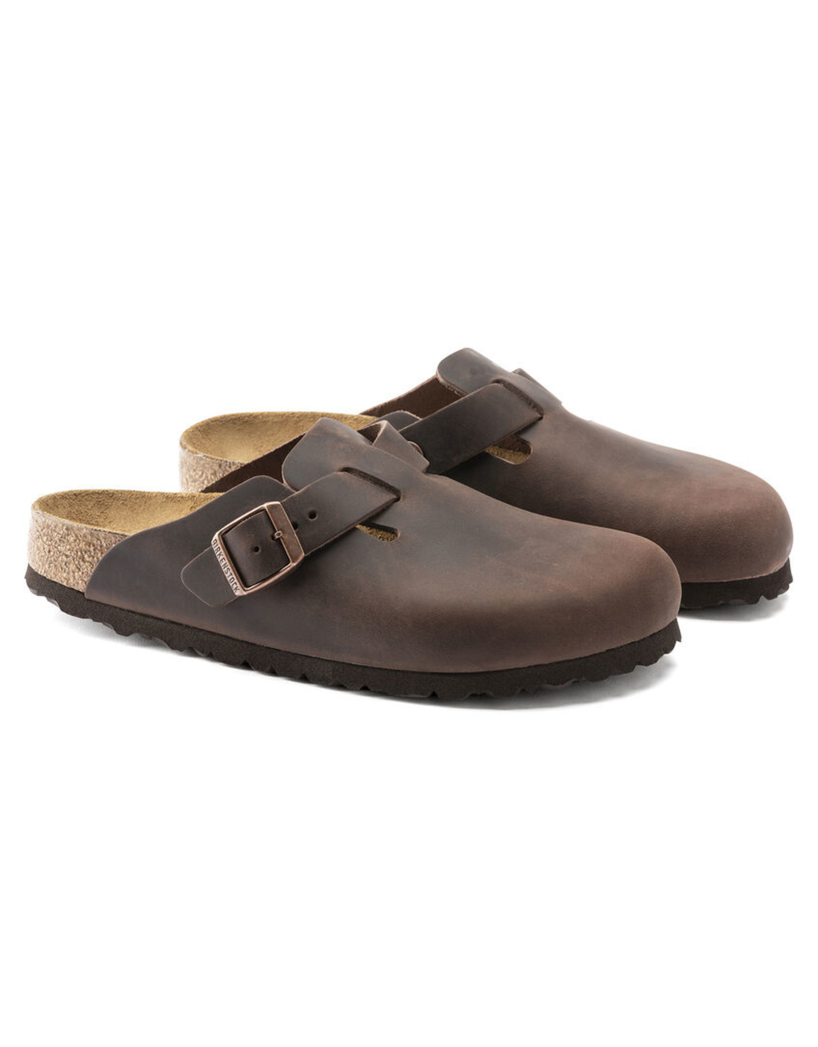 BIRKENSTOCK BOSTON OILED LEATHER-HABANA