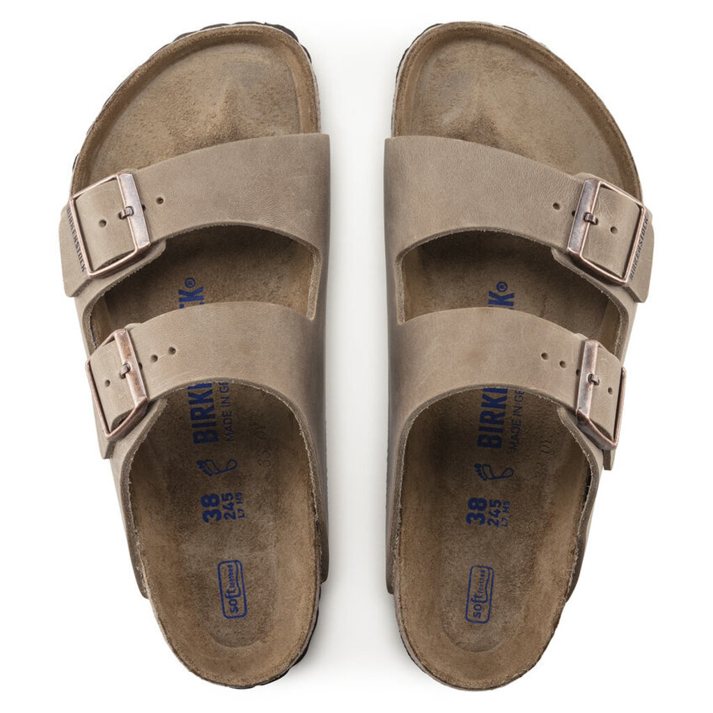 BIRKENSTOCK ARIZONA SOFT FOOTBED OILED LEATHER-TOBACCO BROWN | BEND SHOE CO