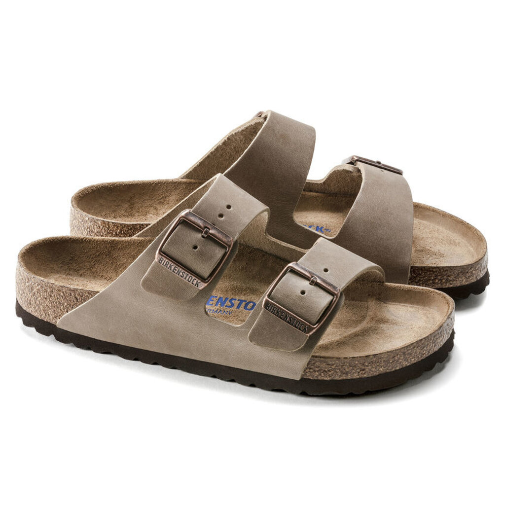 BIRKENSTOCK ARIZONA SOFT FOOTBED OILED LEATHER-TOBACCO BROWN | BEND SHOE CO