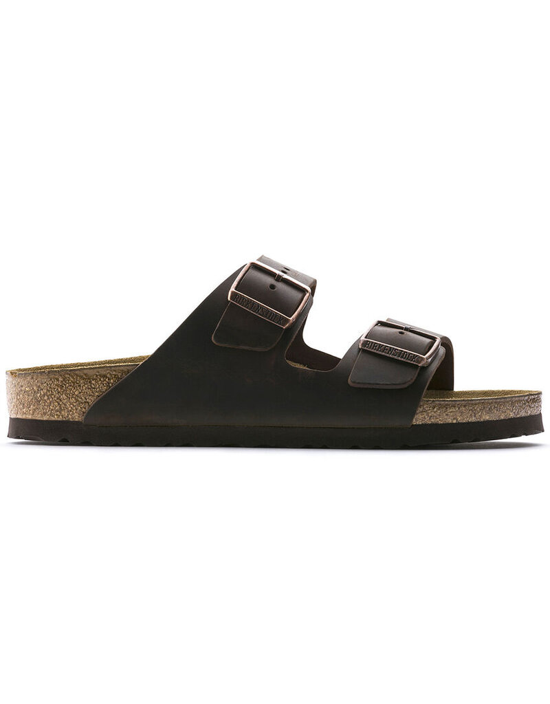 BIRKENSTOCK ARIZONA OILED LEATHER-HABANA