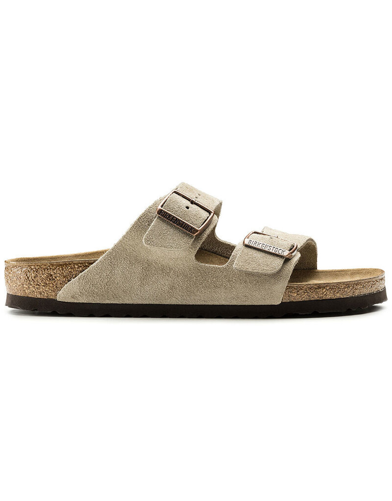 BIRKENSTOCK ARIZONA SUEDE LEATHER-TAUPE