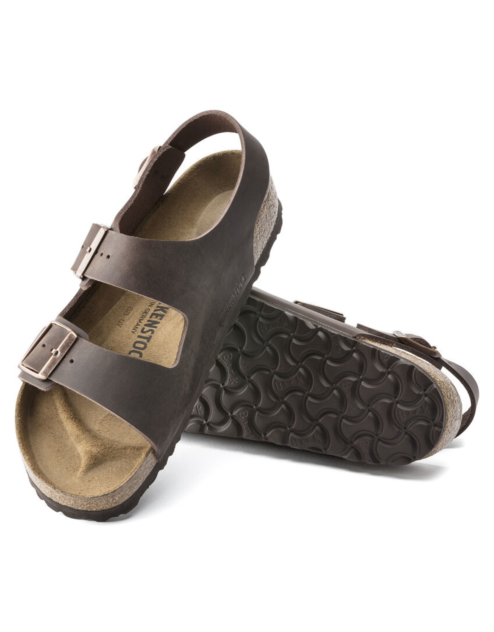 BIRKENSTOCK MILANO OILED LEATHER-HABANA