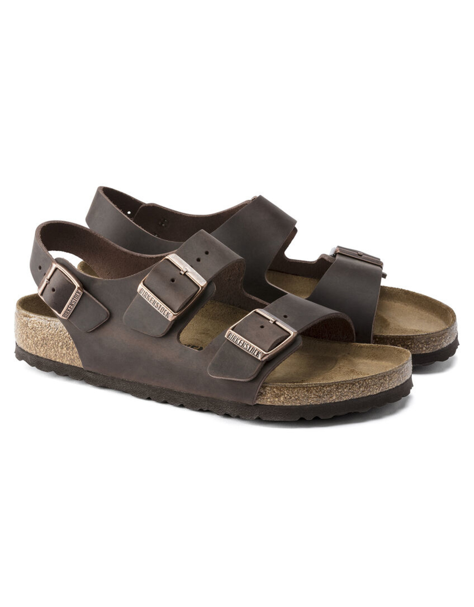 BIRKENSTOCK MILANO OILED LEATHER-HABANA