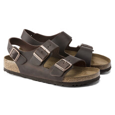 BIRKENSTOCK MILANO OILED LEATHER-HABANA
