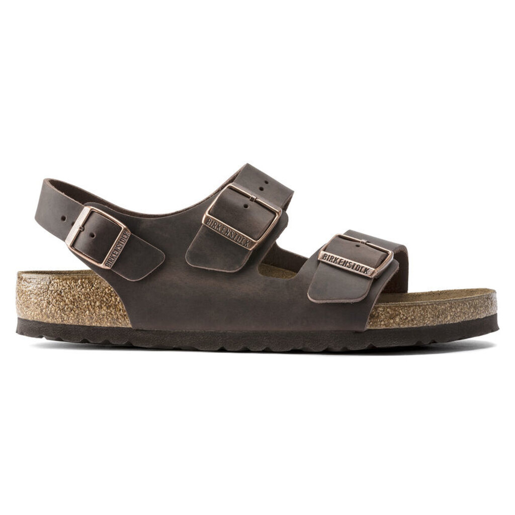 BIRKENSTOCK MILANO OILED LEATHER-HABANA