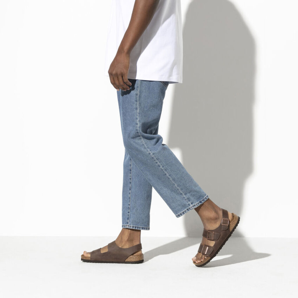 BIRKENSTOCK MILANO OILED LEATHER-HABANA