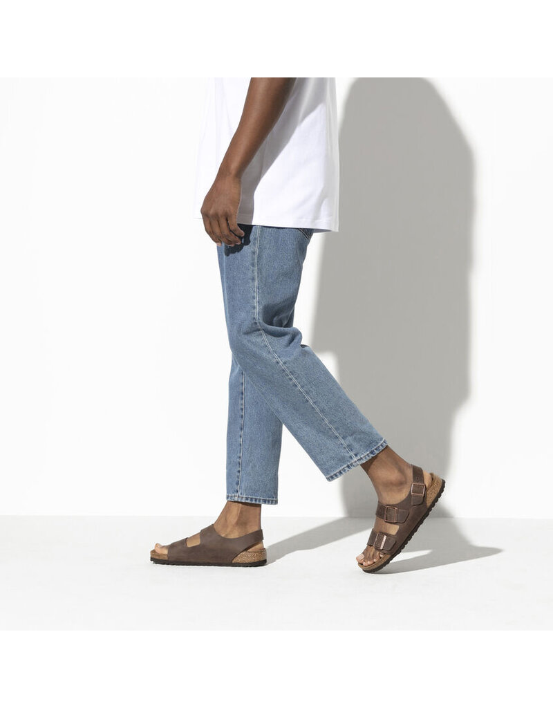 BIRKENSTOCK MILANO OILED LEATHER-HABANA