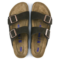 BIRKENSTOCK ARIZONA SOFT FOOTBED SUEDE LEATHER-MOCHA | BEND SHOE CO