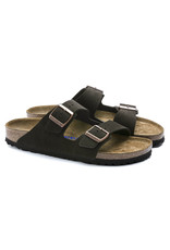 BIRKENSTOCK ARIZONA SOFT FOOTBED SUEDE LEATHER-MOCHA