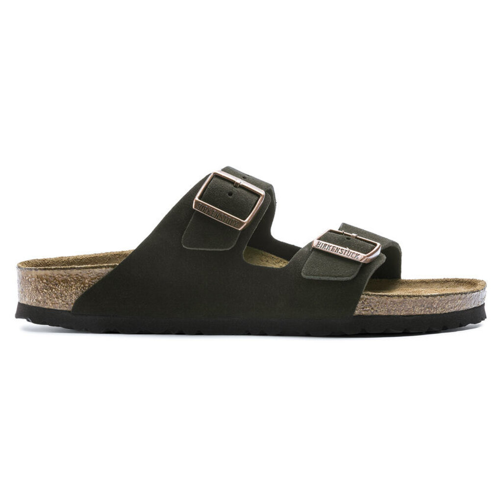 BIRKENSTOCK ARIZONA SOFT FOOTBED SUEDE LEATHER-MOCHA | BEND SHOE CO