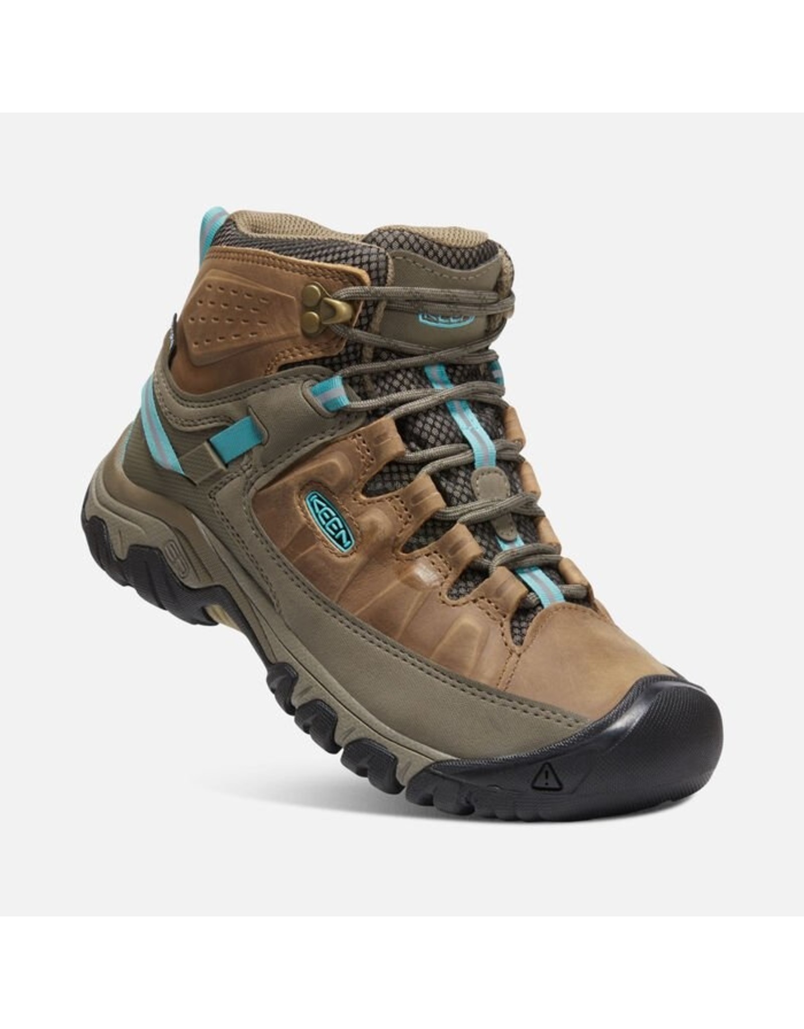 KEEN WOMEN'S TARGHEE III MID WATERPROOF BOOT-TOASTED COCONUT/PORCELAIN